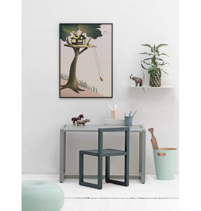 Poster 30x40 Tree House Vissevasse